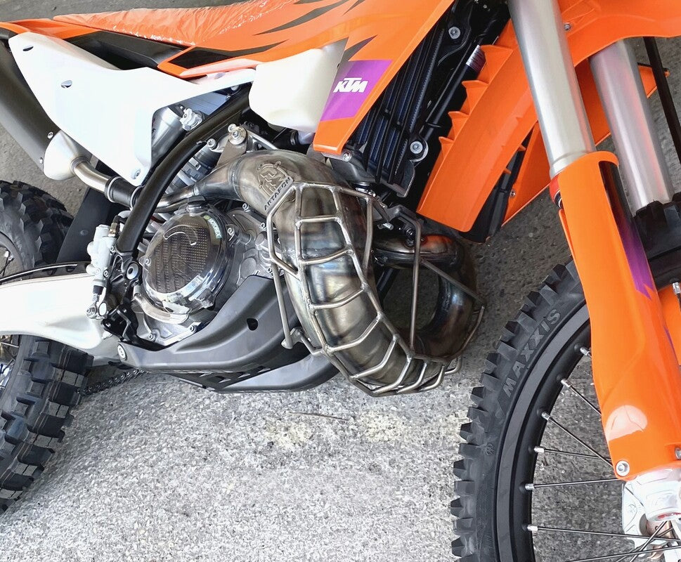 Proteção de Escape FMF KTM, Husqvarna GasGas 250/300 (2024–2027) – Gnarly/Fatty
