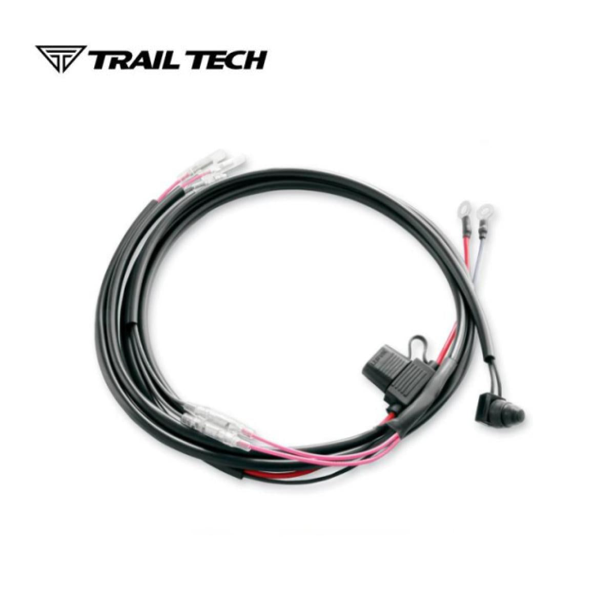 Chicote elétrico Trail Tech para MR16 e LED com botão