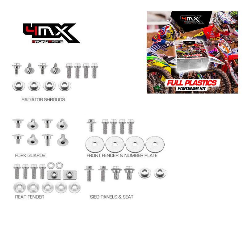 Kit Parafusos 4MX Yamaha YZ/YZF 2003- 180pcs
