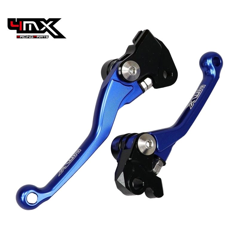 Par Manetes CNC 4MX Kawasaki KX 65 00-24 Suzuki RMZ 250 07-24