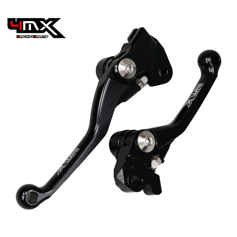 Par Manetes CNC 4MX Kawasaki KX 65 00-24 Suzuki RMZ 250 07-24