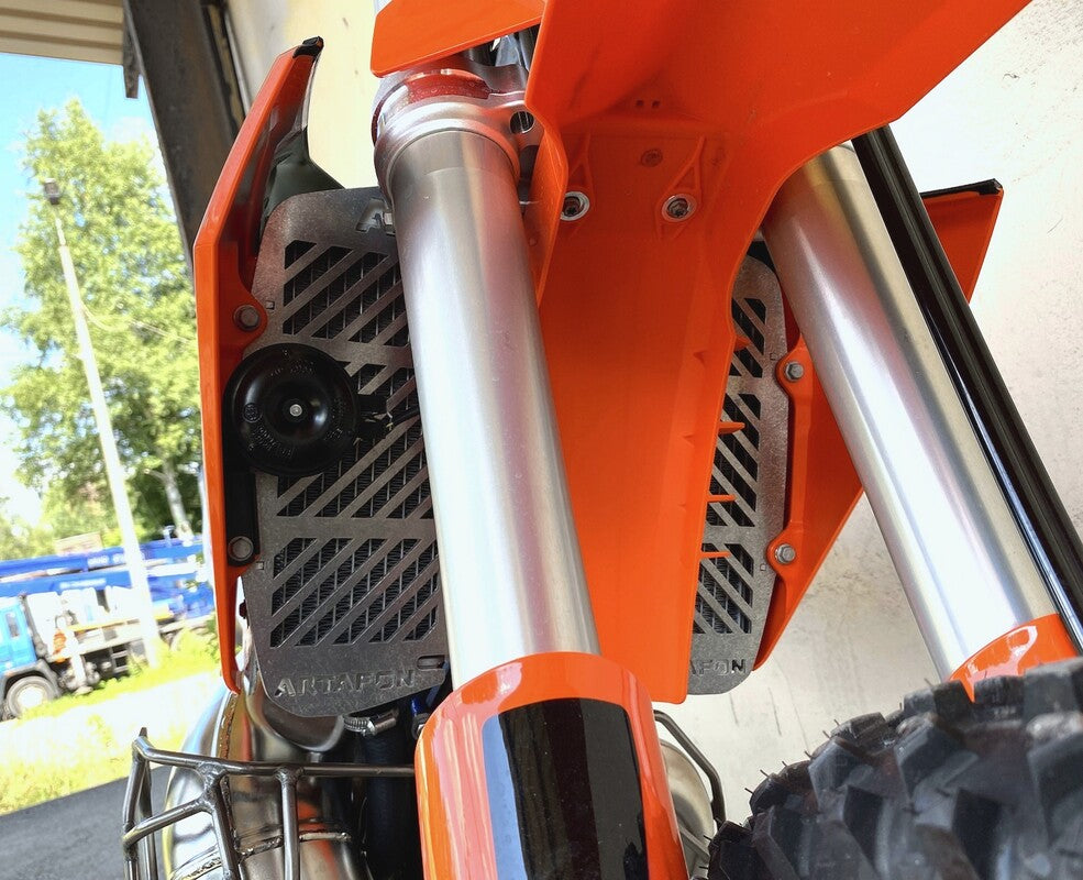 Kit de proteção KTM 250/300 TBI 2024-2027 – radiadores, balão, motor