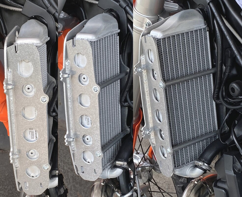 Kit de proteção KTM 250/300 TBI 2024-2027 – radiadores, balão, motor