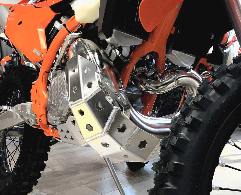 PROTEÇÃO CARTER + ESCAPE KTM, Husqvarna 250/300 2017-2019 – TPI/carburador