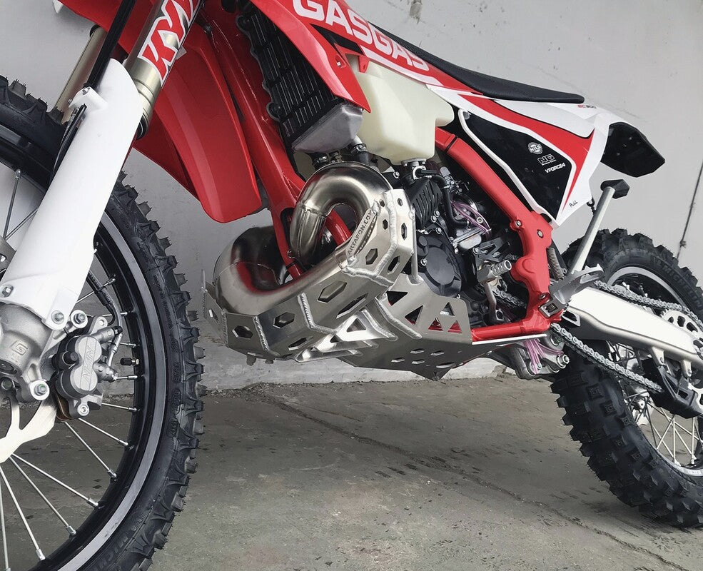 PROTEÇÃO CARTER + ESCAPE GasGas EC 250/300 2018-2020 – alumínio de 4 mm