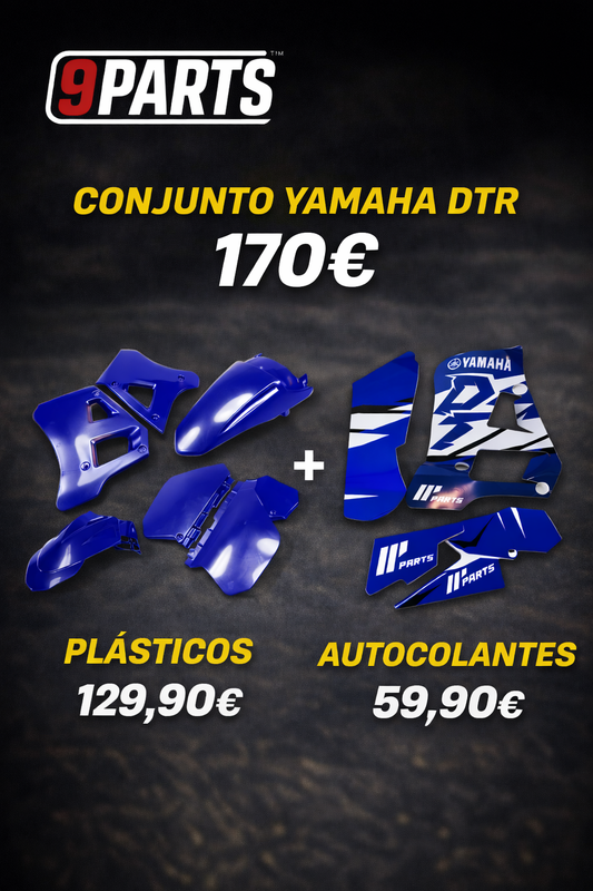 Pack Plásticos + autocolantes Yamaha DTr