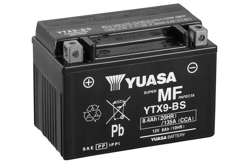 Yuasa battery YTX9-BS Combipack