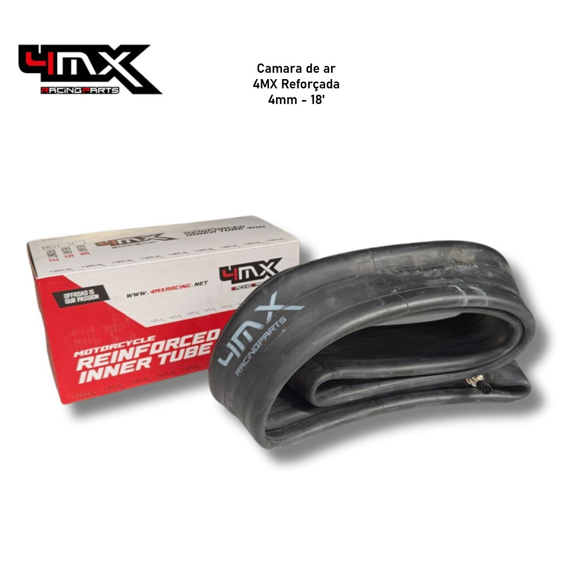 Camara de ar 4MX Reforçada 4mm - 19'