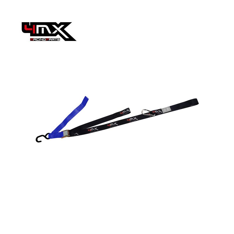 Cintas p/ Prender Motas 4MX Amarelo Fluorescente (Larg. 38mm/ Compr. 2M)