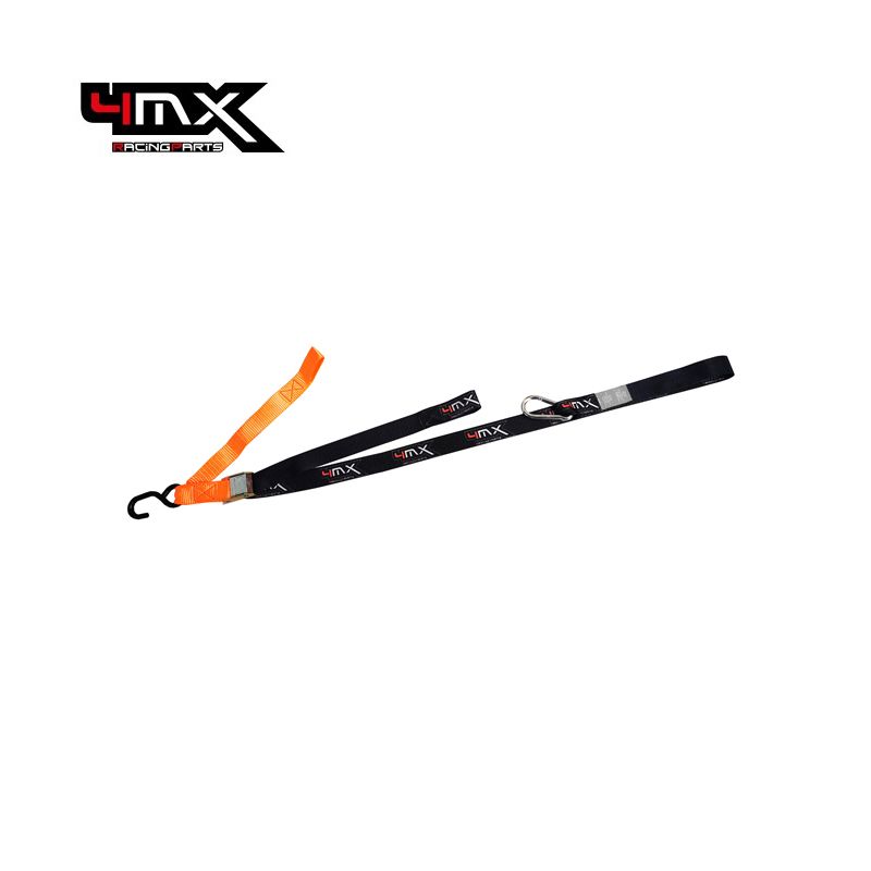 Cintas p/ Prender Motas 4MX Amarelo Fluorescente (Larg. 38mm/ Compr. 2M)