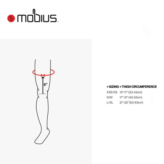Joelheiras Mobius Hybrid Cinza/Preto