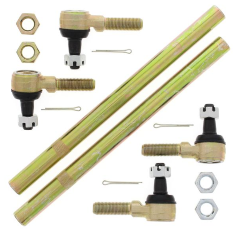 KIT DE TIRANTES + PONTEIRAS DE DIREÇÃO ALL-BALLS YAMAHA WARRIOR , RAPTOR 350