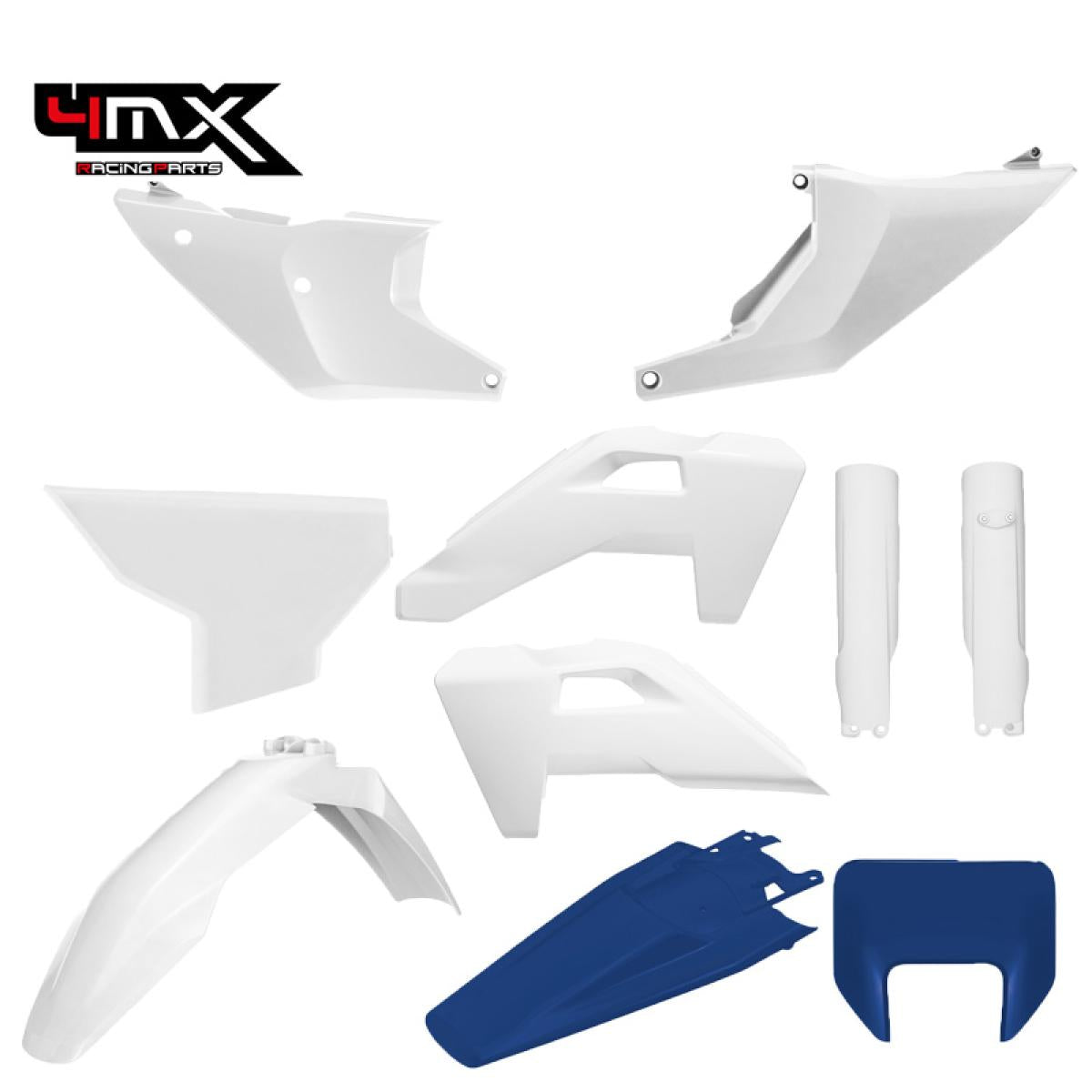 Kit Plásticos Completo 4MX Husqvarna TE/FE 2026 Cor OEM