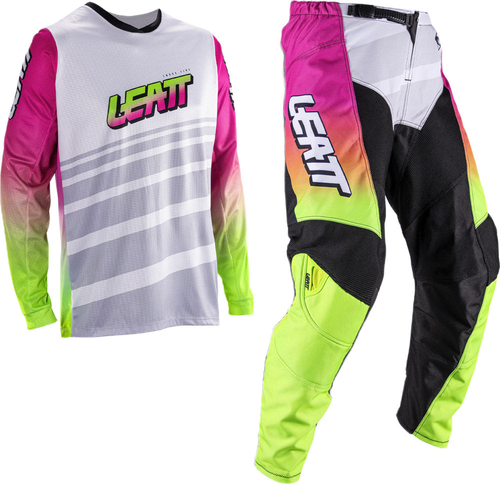 CONJUNTO LEATT 3.5 V26 RETRO PINK