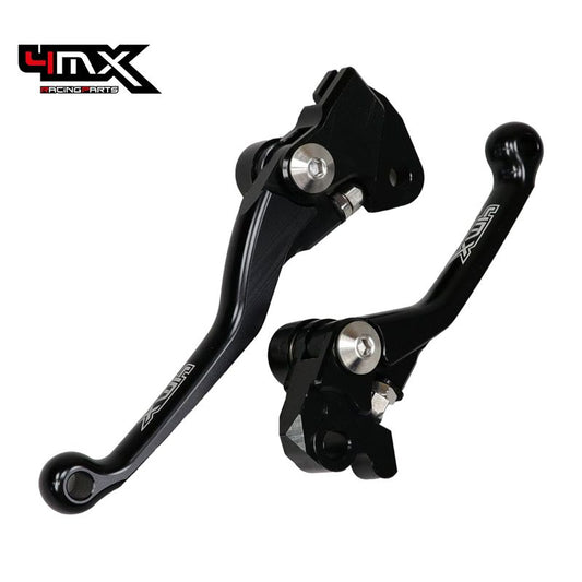 Par Manetes CNC 4MX Kawasaki KX 65 00-24 Suzuki RMZ 250 07-24