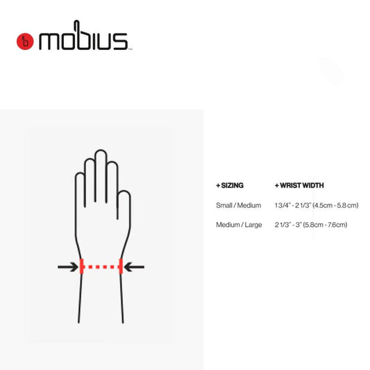 Protector Pulso Mobius X8 Branco/Amarelo