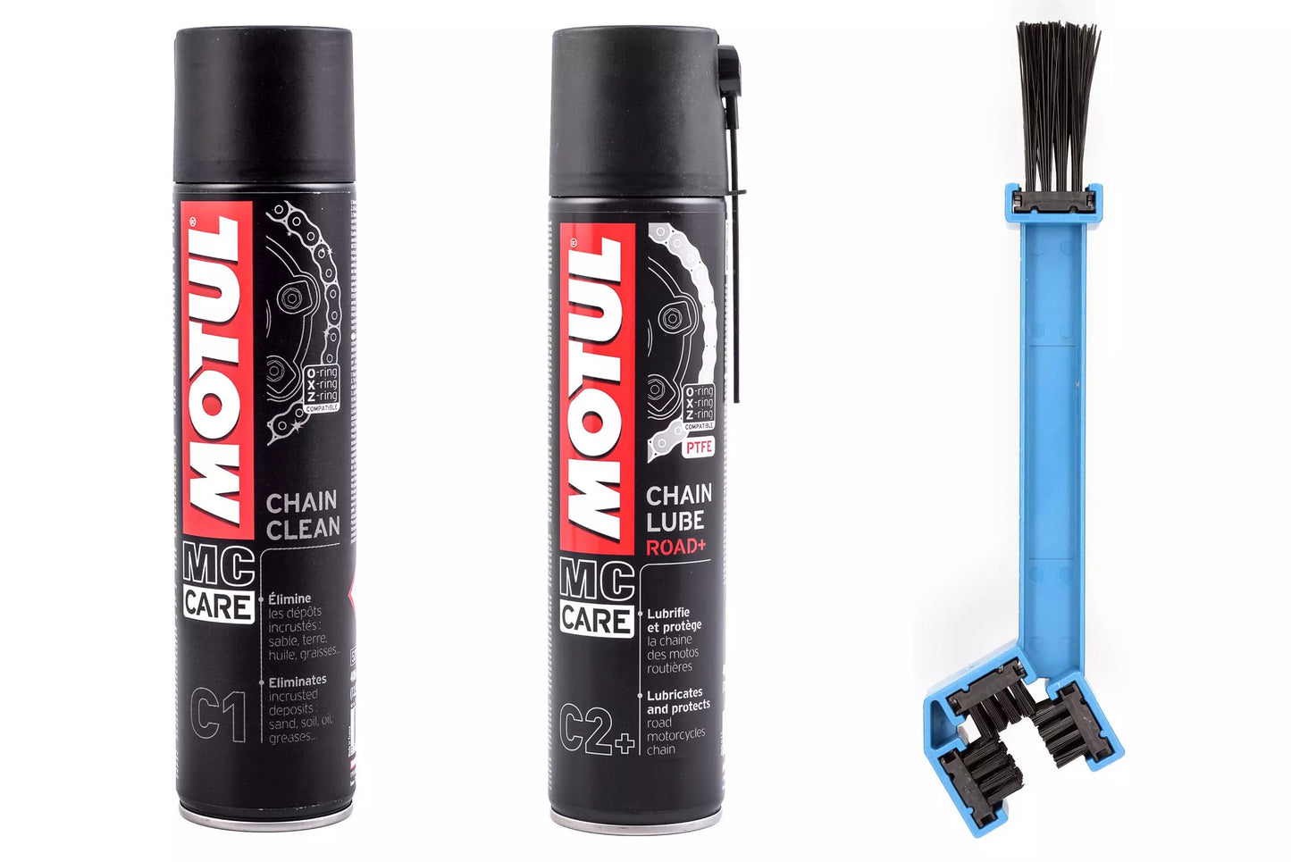 PACK Motul MC Care Limpador + lubrificante ROAD